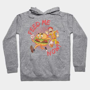 Feed me now! | Burger on the Run! Hoodie